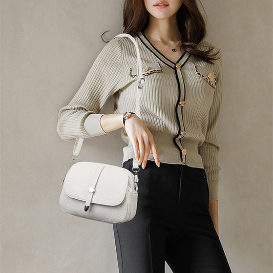 Women’s Lightweight Minimal Solid Crossbody Bag