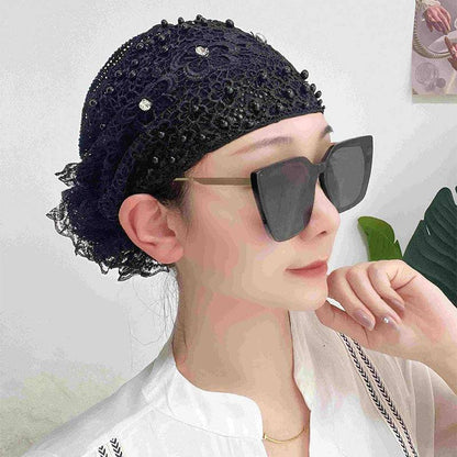 Women’s Floral Lace Headwrap