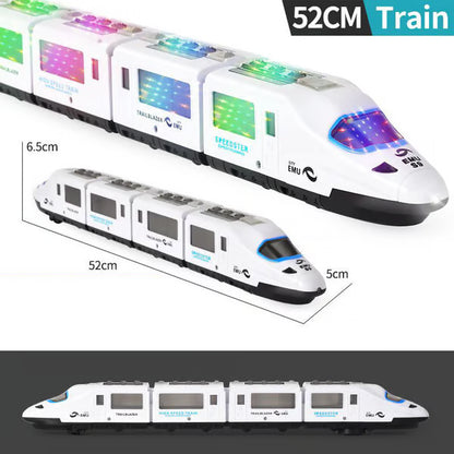 Light-Up Bump-and-Go Train Toy