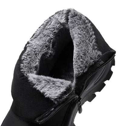 Men's Arch Support Wide Toe Snow Boots