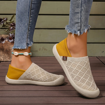 Women's Lightweight Knit Slip-On Trainers