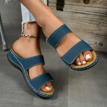 Women's Breathable Hollow Comfort Wedge Sandals