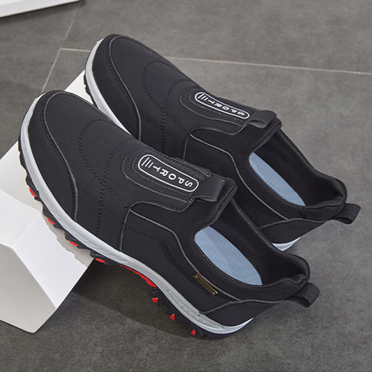 Men's Water-Resistant Slip-On Hiking Shoes