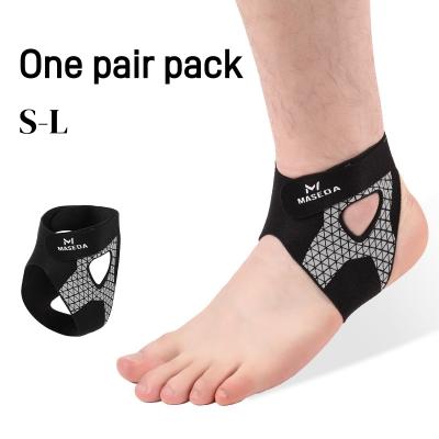 Elastic Ankle Support Sleeve with Adjustable Strap