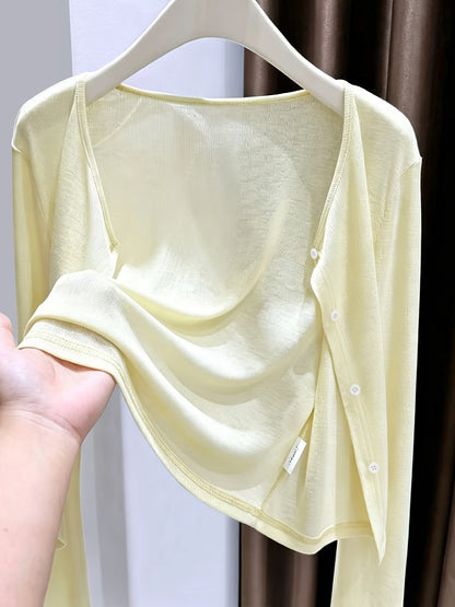 Women's Lightweight Shawl Cardigan