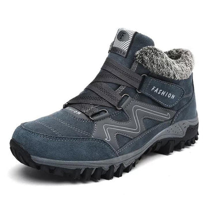 Men's Winter Villi Leather-Look Platform Boots