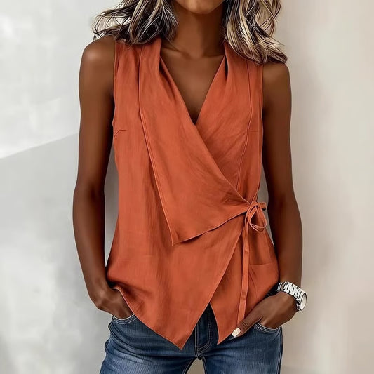 Women's Crisscross Side-Tie Tank Top
