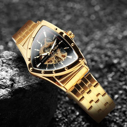 Men’s Triangle Skeleton Automatic Watch