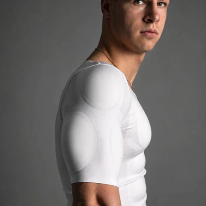 Men’s Padded Compression Shaping Undershirt