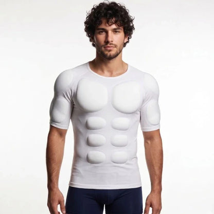 Men’s Padded Compression Shaping Undershirt
