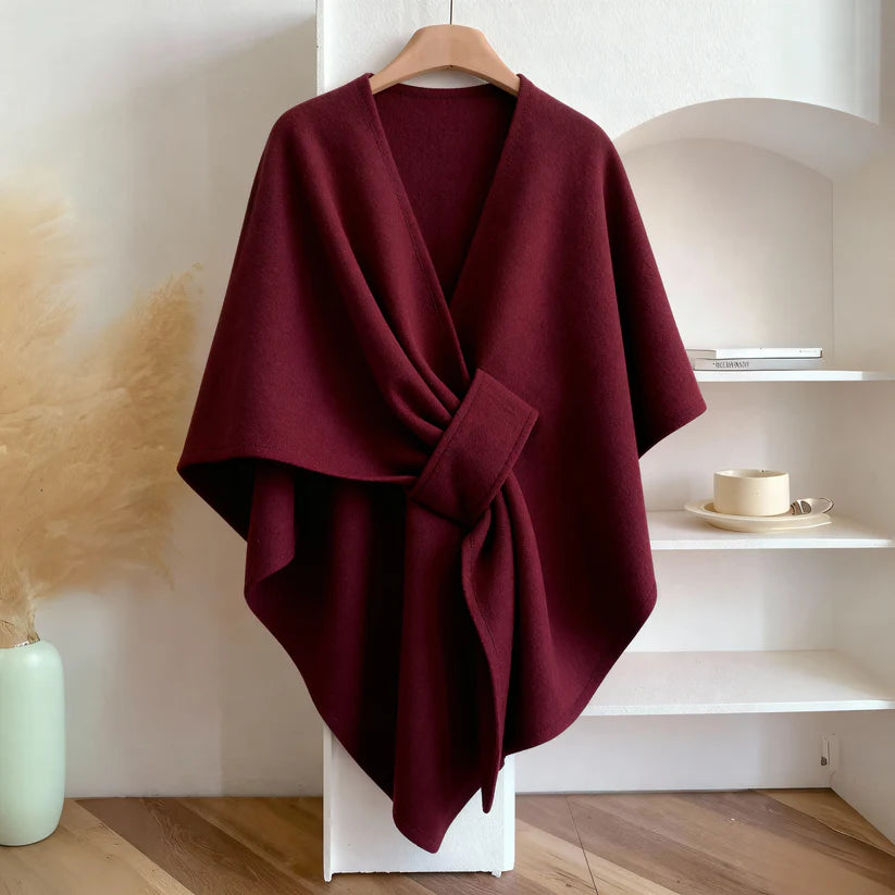 Women’s Soft Fleece Drape Everyday Shawl