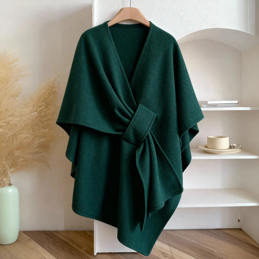 Women’s Soft Fleece Drape Everyday Shawl