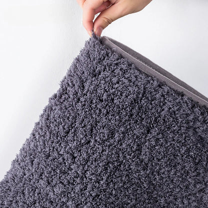 Fluffy Memory-Foam Bathroom Mat