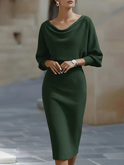 Women’s Timeless Batwing Midi Dress