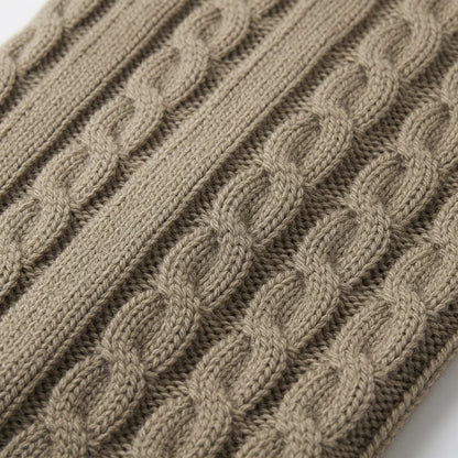 Men's Stand Collar Button Knit Cardigan