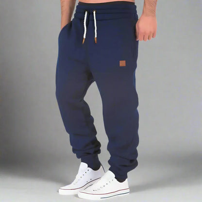 Men’s Autumn–Winter Fitness Training Drawstring Jogger Trousers