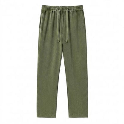 Men's Washed Straight-Leg Joggers