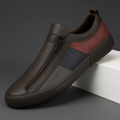 Claude Monet Leather Trainers