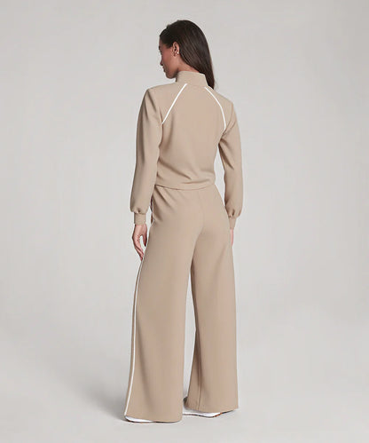 Women’s Relaxed Zip-Front Travel Jumpsuit