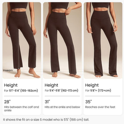 Women’s Sculpting Zip Jacket and Flare Leggings Set