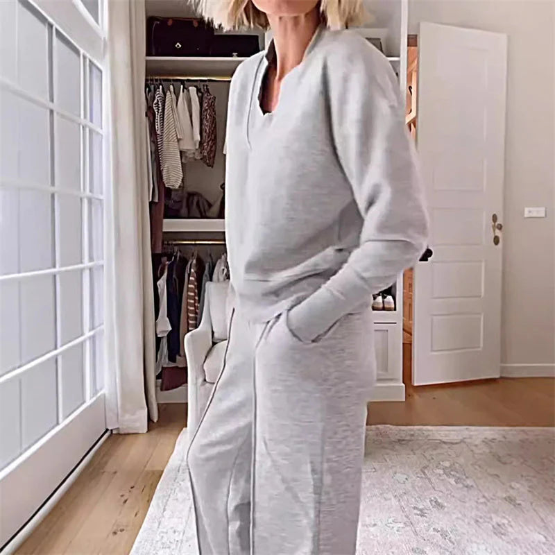 Women’s Relaxed Chic Two-Piece Comfort Set