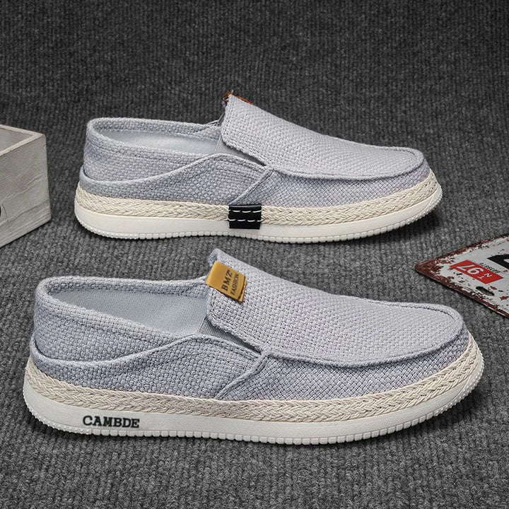 Men’s Woven Slip-On Loafers