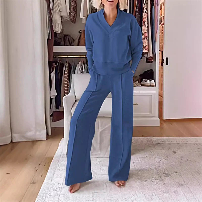 Women’s Relaxed Chic Two-Piece Comfort Set