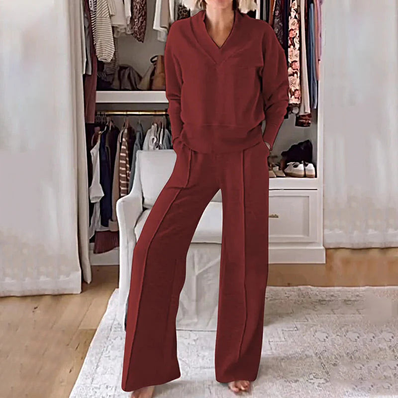 Women’s Relaxed Chic Two-Piece Comfort Set