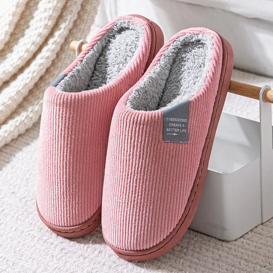 Fur Winter Unisex Indoor Slippers