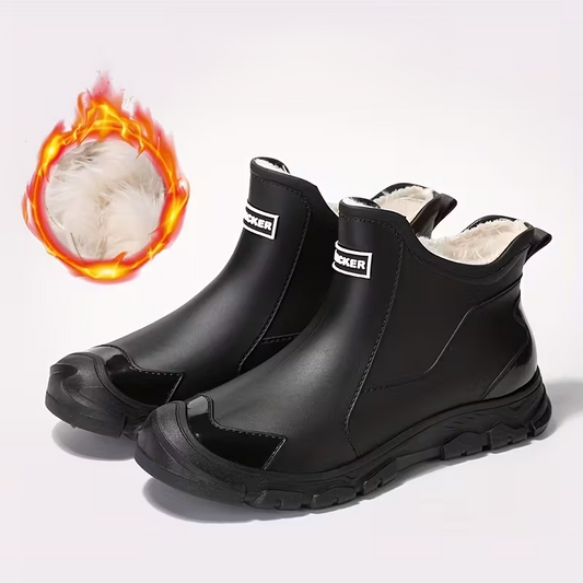 Men's Warm Waterproof Rugged Terrain Boots