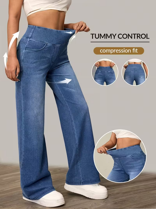 High-Waisted Wide-Leg Pants for Women