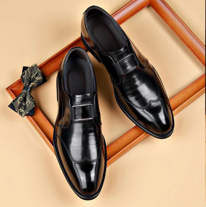 New Men's Leather-Look Sports Shoes