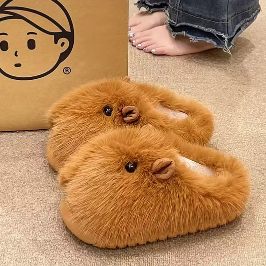 Cozy & Cute Women’s Plush Slippers