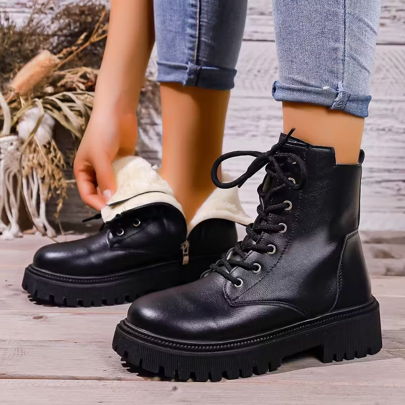 Women’s Chunky Platform Ankle Boots