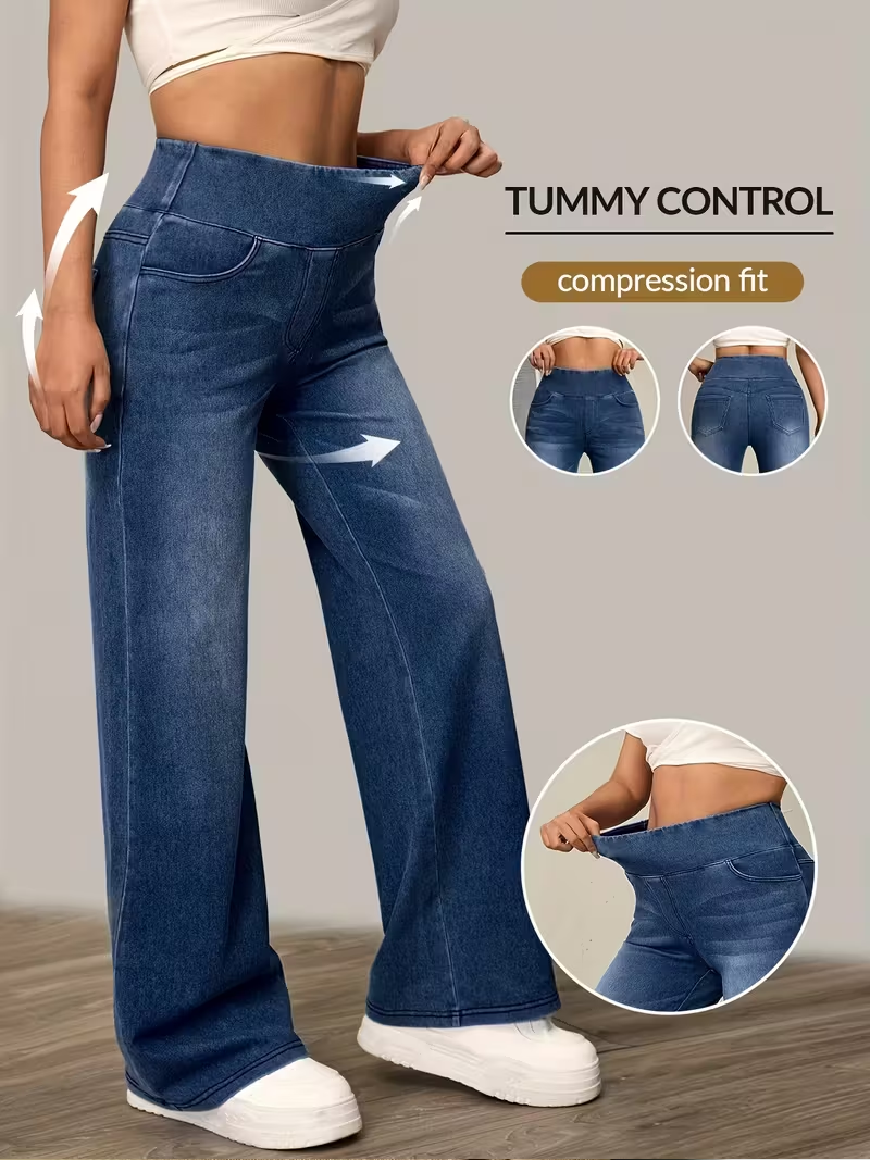 High-Waisted Wide-Leg Pants for Women