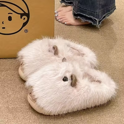 Cozy & Cute Women’s Plush Slippers