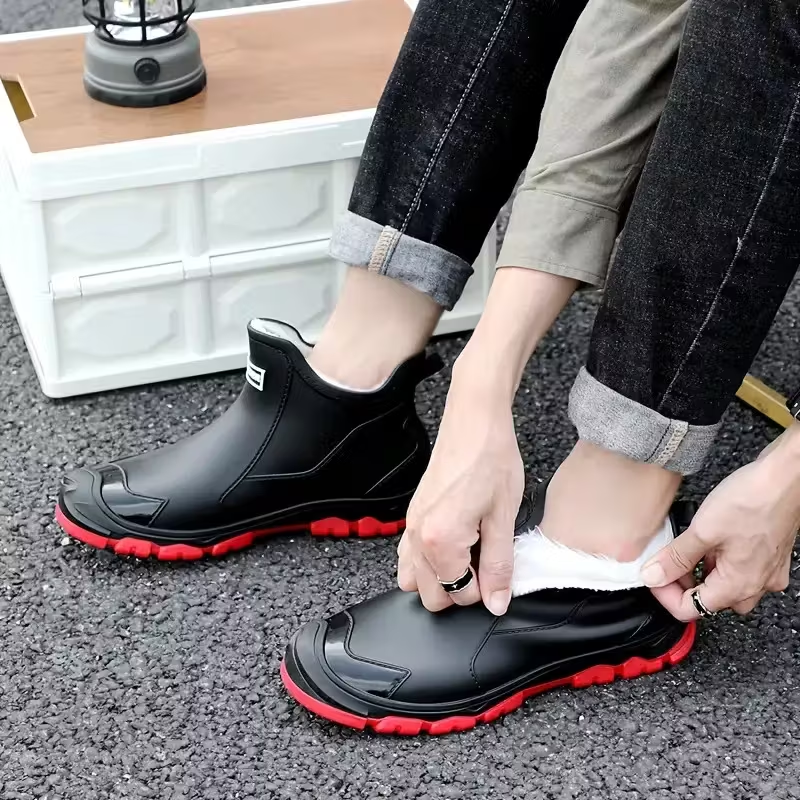 Men's Warm Waterproof Rugged Terrain Boots