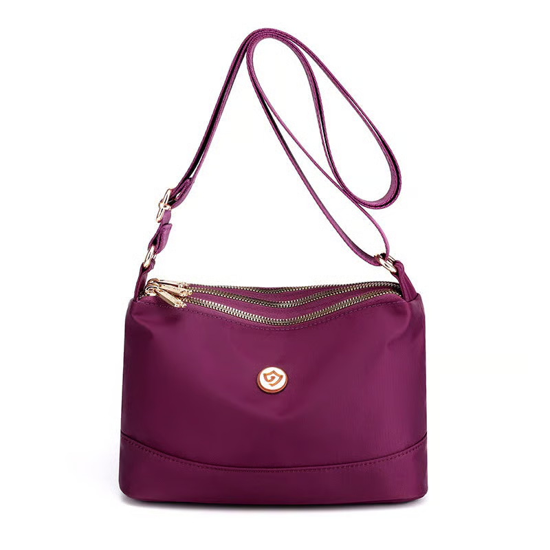 Minimalist Large-Capacity Nylon Shoulder & Crossbody Bag