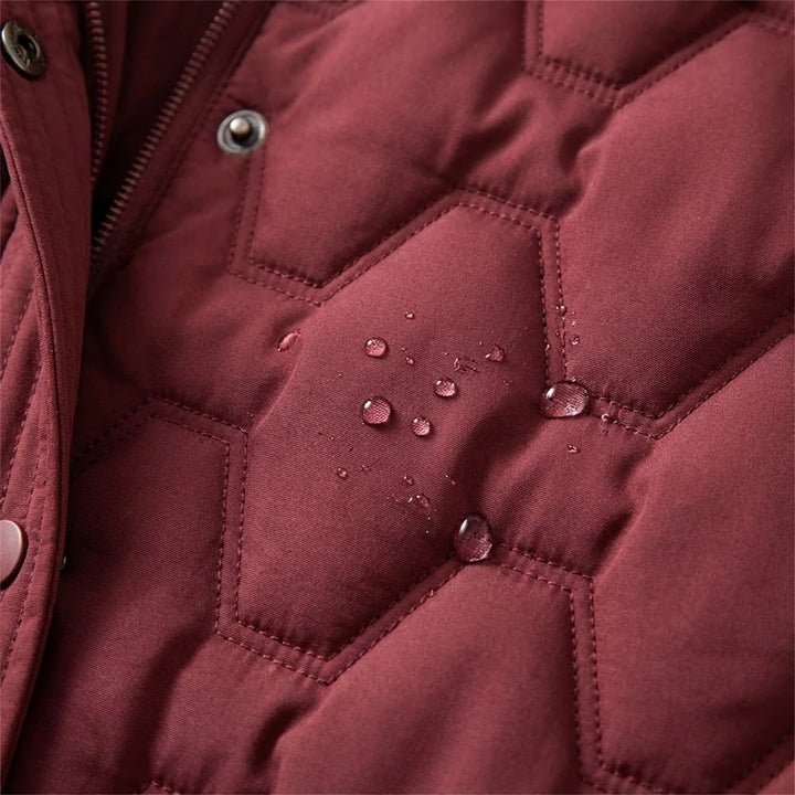 Women’s Longline Hooded Down Winter Coat