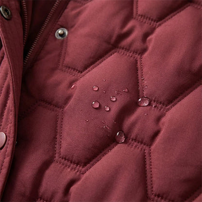 Women’s Longline Hooded Down Winter Coat