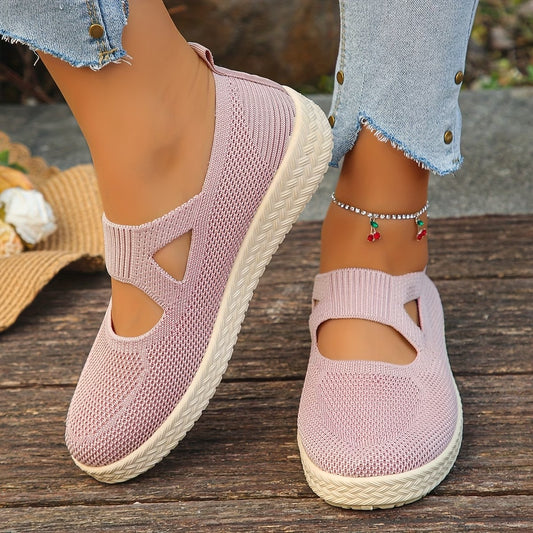 Women’s Breathable Anti-Slip Casual Knit Shoes
