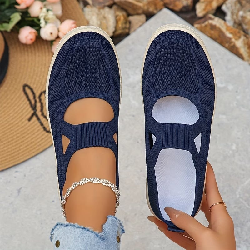 Women’s Breathable Anti-Slip Casual Knit Shoes