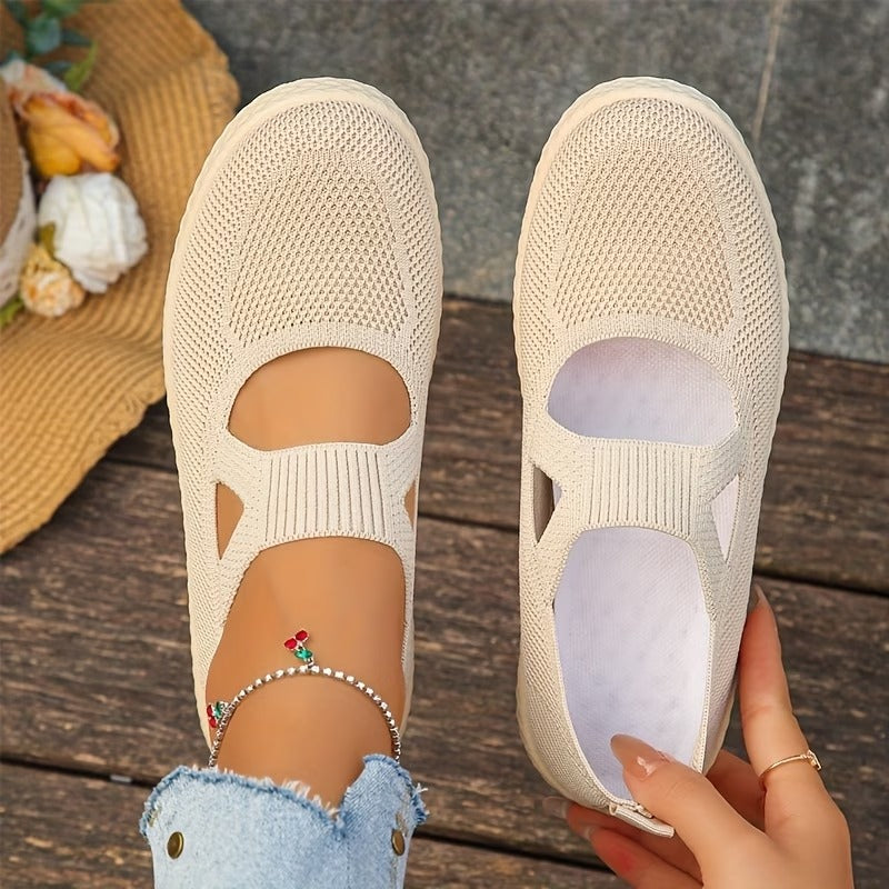 Women’s Breathable Anti-Slip Casual Knit Shoes