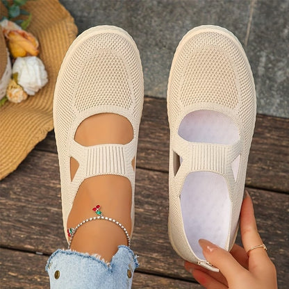 Women’s Breathable Anti-Slip Casual Knit Shoes