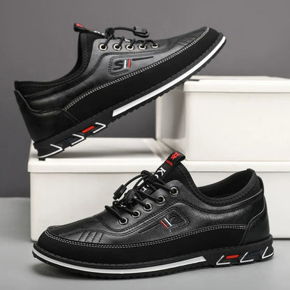 Men's Quick Lace Casual Walking Shoes