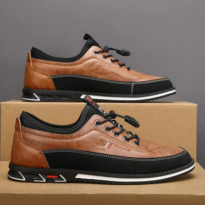 Men's Quick Lace Casual Walking Shoes
