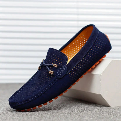 Breathable Slip-On Driving Loafers for Men