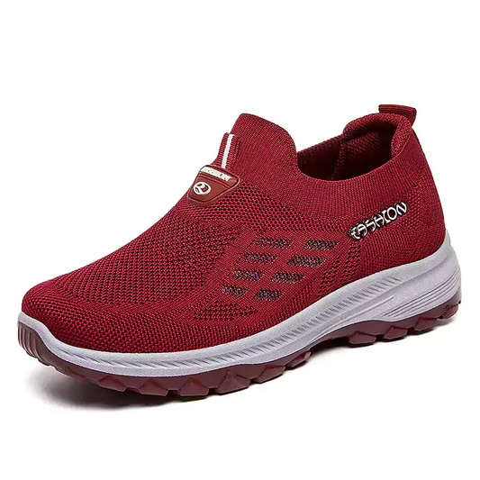 Women’s Breathable Slip-On Knit Trainers