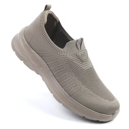 Men’s Lightweight Knit Slip-On Comfort Trainers