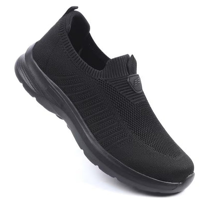 Men’s Lightweight Knit Slip-On Comfort Trainers